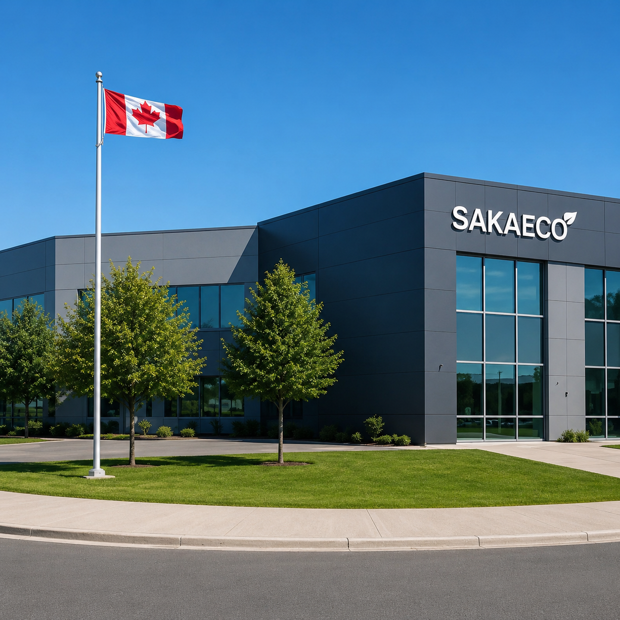 SAKAECO Canadian manufacturing facility